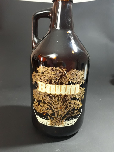 Botellon Growler 1.9 Litros Logo Vitrificado 600º Imborrable