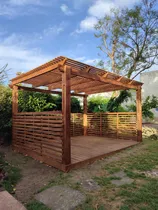 Comprar Pérgolas, Deks, Cerramientos, Portones, Techos, Wood Framing