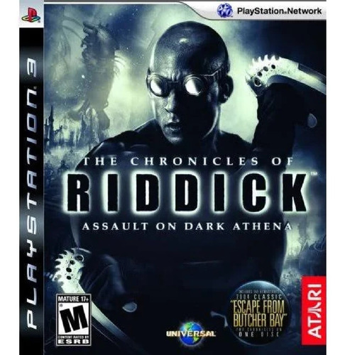Jogo The Chronicles Of Riddick Assalt On Dark Athena Ps3