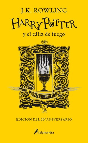 Libro Harry Potter Y El Caliz De Fuego (edicion Hufflepuf...