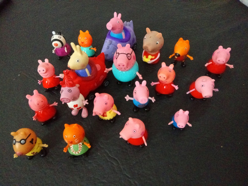 Muñecos Familia Peppa Pig. El Precio Es Por 1 Muñeco (Usado)