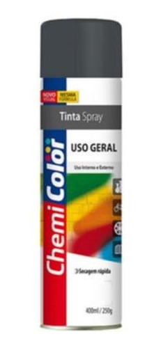 Tinta Spray Grafite 400ml Emb. C/ 3