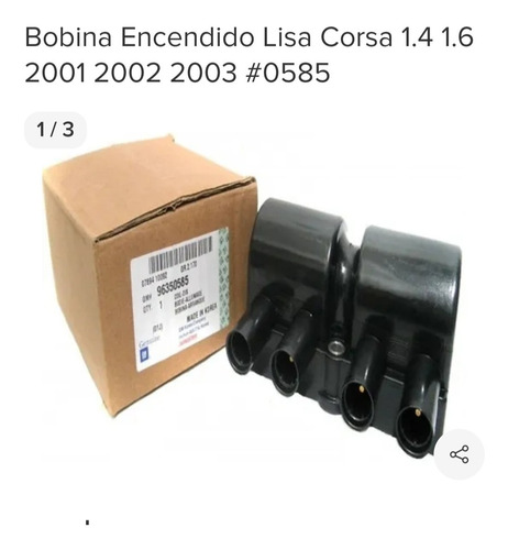 Bobina Corsa Aveo Spark Original General Motors