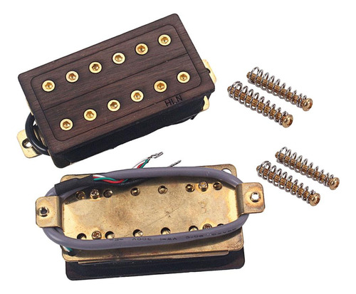 De 2 Pastillas De Bobina Rosa Para Guitarra Eléctrica,