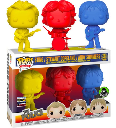 Funko Pop! Rocks: The Police - Synchronicity 3 Pack