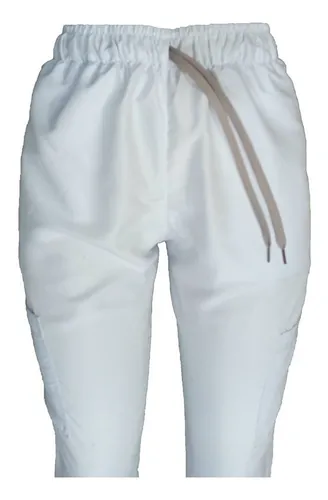 Pantal n Jogger Mujer Quir rgico Blanco Scrubs Cupatitzio