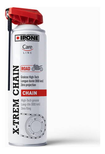 Lubricante p/ cadena ipone x-trem road 500ml Tuamoto