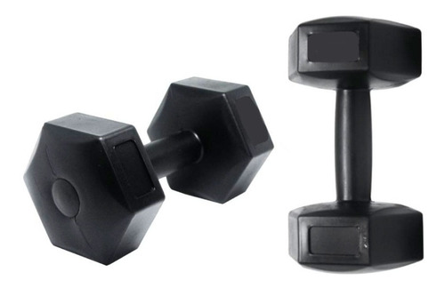 Set 2 Mancuernas 2 Kg De Pvc / Pesa / Fitness / Crossfit 