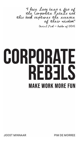 Libro Corporate Rebels: Make Work More Fun Nuevo