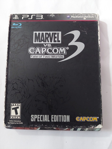 Marvel Vs Capcom 3 Fate Of Two Worlds Steelbook Para Ps3