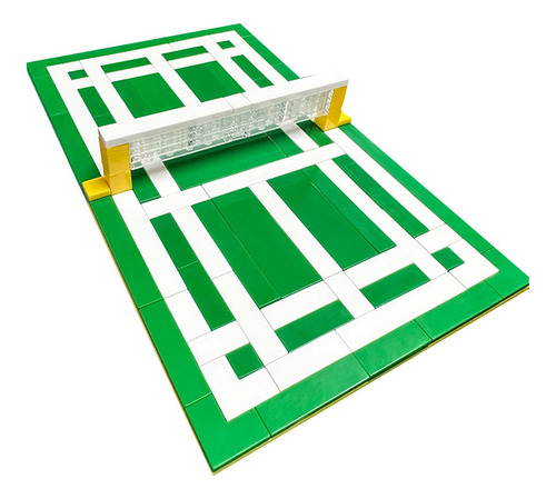 Paquete De Material Modelo De Cancha De Bádminton, Cancha