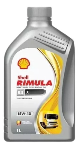 1lt Aceite Lubricante Shell Rimula R4 X 15w-40 Diesel