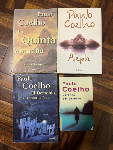 Lote 4 Libros Paulo Coelho