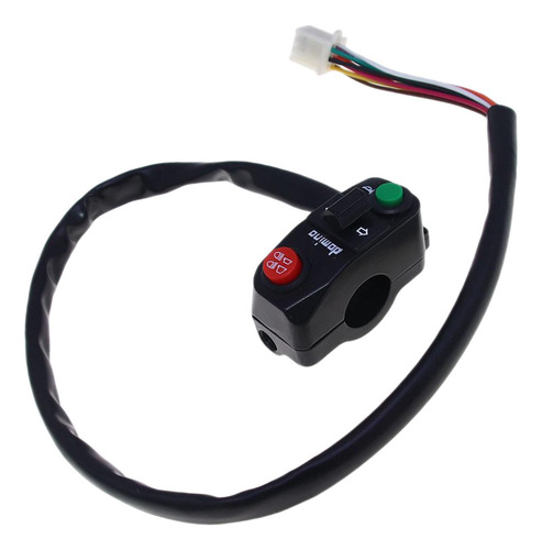 Interruptor De Manillar De Motocicleta Negro Para Manillares