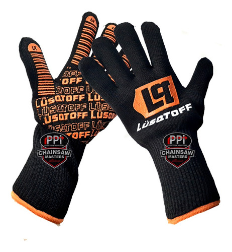 Guantes Protección Alta Temperatura Lusqtoff 400°c Largos 