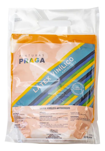 Pintura En Bolsa Naranja Praga Mimbral