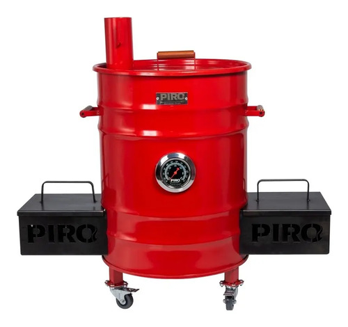 Horno Ahumador Piro Chico Carbon Leña Smoke Tambor Parrilla | Cuotas sin  interés