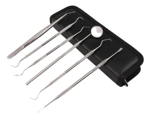 Set Dental Salm, 6 Piezas, Sonda Probe, Set De Cuidado Bucal