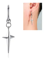 Comprar Aros De Hombre Arito Piercing Mujer Estrella Plata Solitario