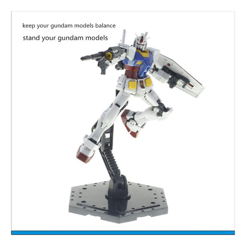 Paquete De 2 Hg Rg Hobby Action Base Gundam Model Stand Stan
