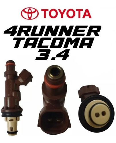  Inyector Gasolina Toyota Prado 4runner 3.4 Litros V6 5vzfe