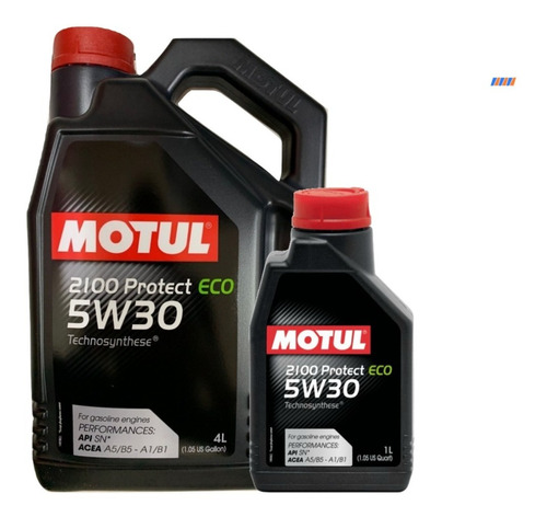 Aceite Motor Auto Hyundai Motul 2100 5w30 Protect Eco 5l