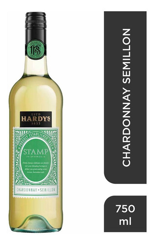 Vino Tinto Australiano Hardy's Stamp Chardonnay-semillón 750ml