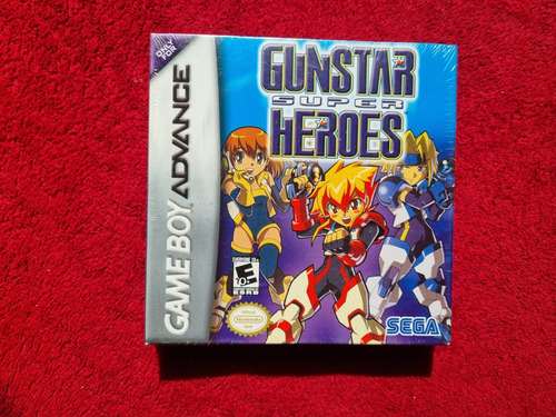 Gunstar Heroes Game Boy Advance Con Caja Y Celofán 