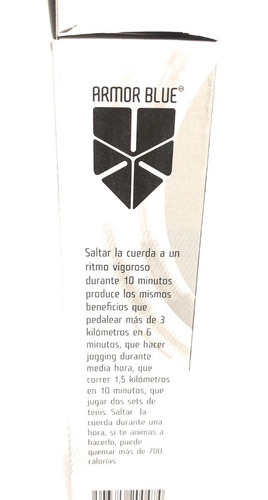 Imagen 7 de 7 de Cuerda Para Saltar Rapida Armor Blue Hombre / Mujer Env Full