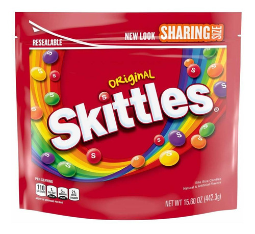 Skittles Original Sharing Size 442.3 Gr