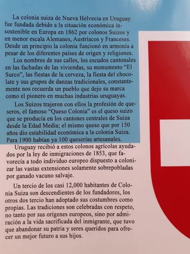 Bienvenidos A Nueva Helvecia Colonia Suiza Uruguay M Ettlin