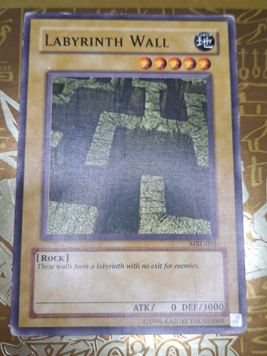 Yugioh Labyrinth Wall Mrl-055 Original Magic Ruler Colección