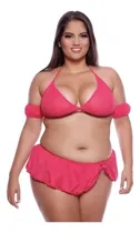 Comprar Lingerie Sexy Rosa Fantasia Barbie Sensual Plus Size