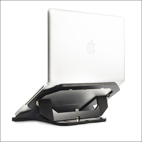 Kit Soporte Notebook + Celular Regulable Portátil Madera
