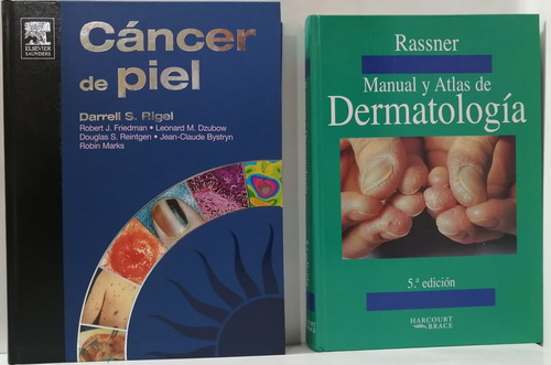 Dermatología Medica Cáncer De Piel Manual Y Atlas 2 Vol 1cd.