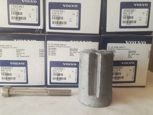 Anodo Kit Volvo Penta # 3593981 Para Ips.