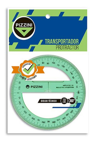 Transportador Pizzini 6722 360º X1