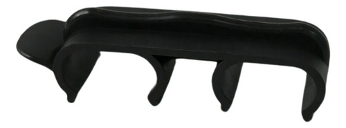 Kit Com 4 União De Cadeiras Iso Tubo Oblongo 16x30 Cor Preto
