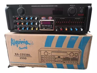 Amplificador De Sonido Alquimia Ka-1553 Bl 2000watts