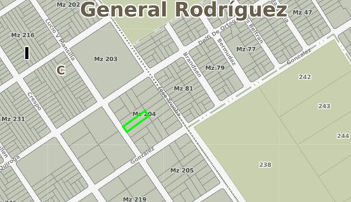 Venta Terreno  General Rodriguez