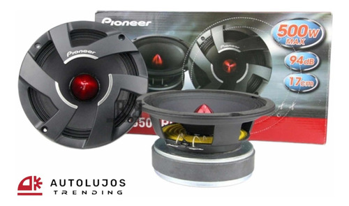 Medios Pioneer 6 Pulgadas Ts-m650pro