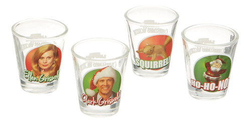 Icup National Lampoon Dia Festivo Navidad Foto Color Vaso 4