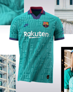 camiseta retro barcelona nike