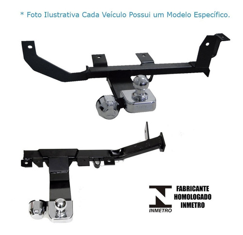 Engate Reboque Focus Hatch 2000 2001 2002 2003 2004 Puxador