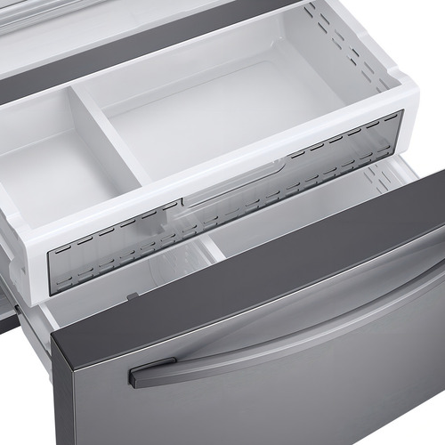 Geladeira com freezer inverter Samsung RF23R6201SR con capacidad de 640L -inox
