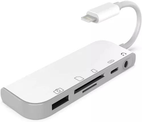 Adaptador de Cámara Lightning USB para Apple iPad / iPhone