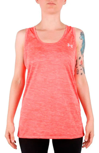 Musculosa Under Armour Tech Twist Lam Rjo Training Mujer