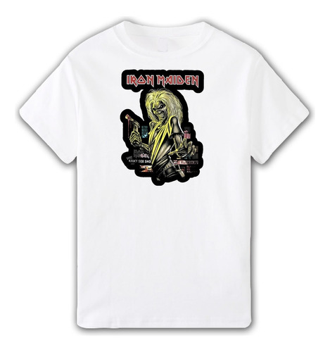 Remera Iron Maiden Eddie - Rock Banda Aesthetic Unisex