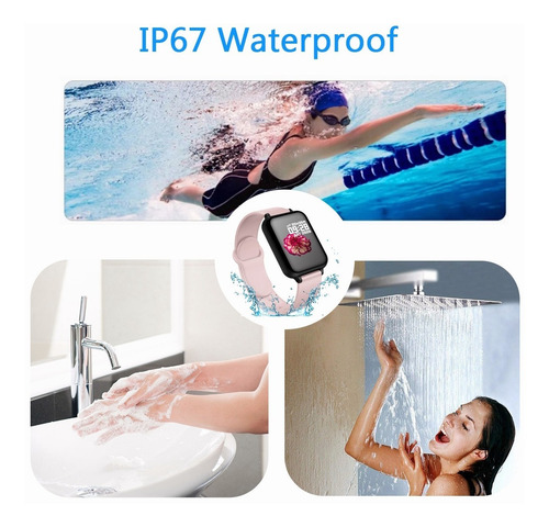 Reloj Inteligente Deportivo Con Bluetooth