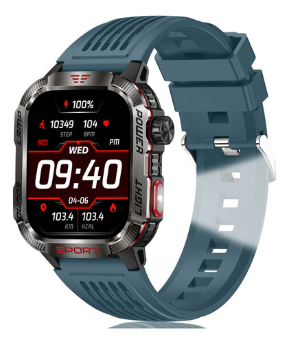 Smart Watch Hombre Bluetooth Llamada Compass Torch